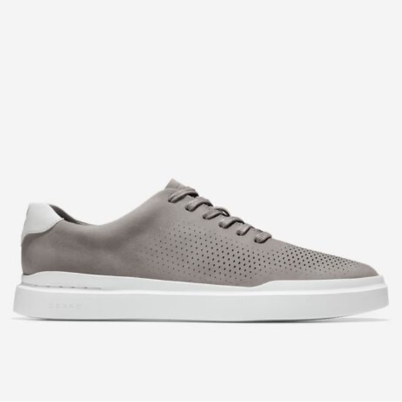 Cole Haan Men's GrandPrø Rally Laser Cut Sneaker Ironstone Style Mens 10 C31220